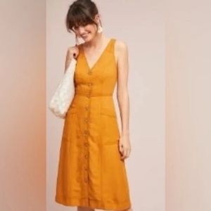 Anthropologie Maeve Dionis Shirtdress | Size 16